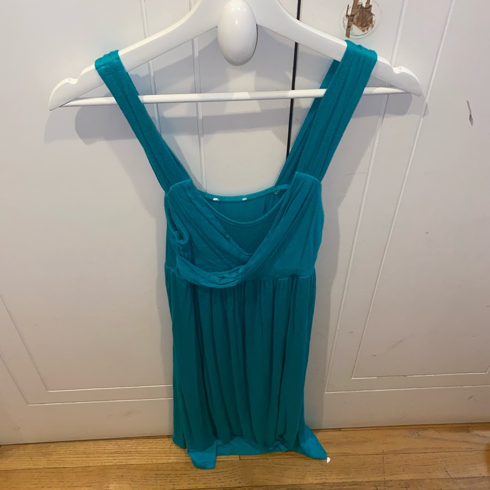 Teal cocktail dress